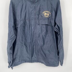 Men's Navy Windbreaker Jacket‎